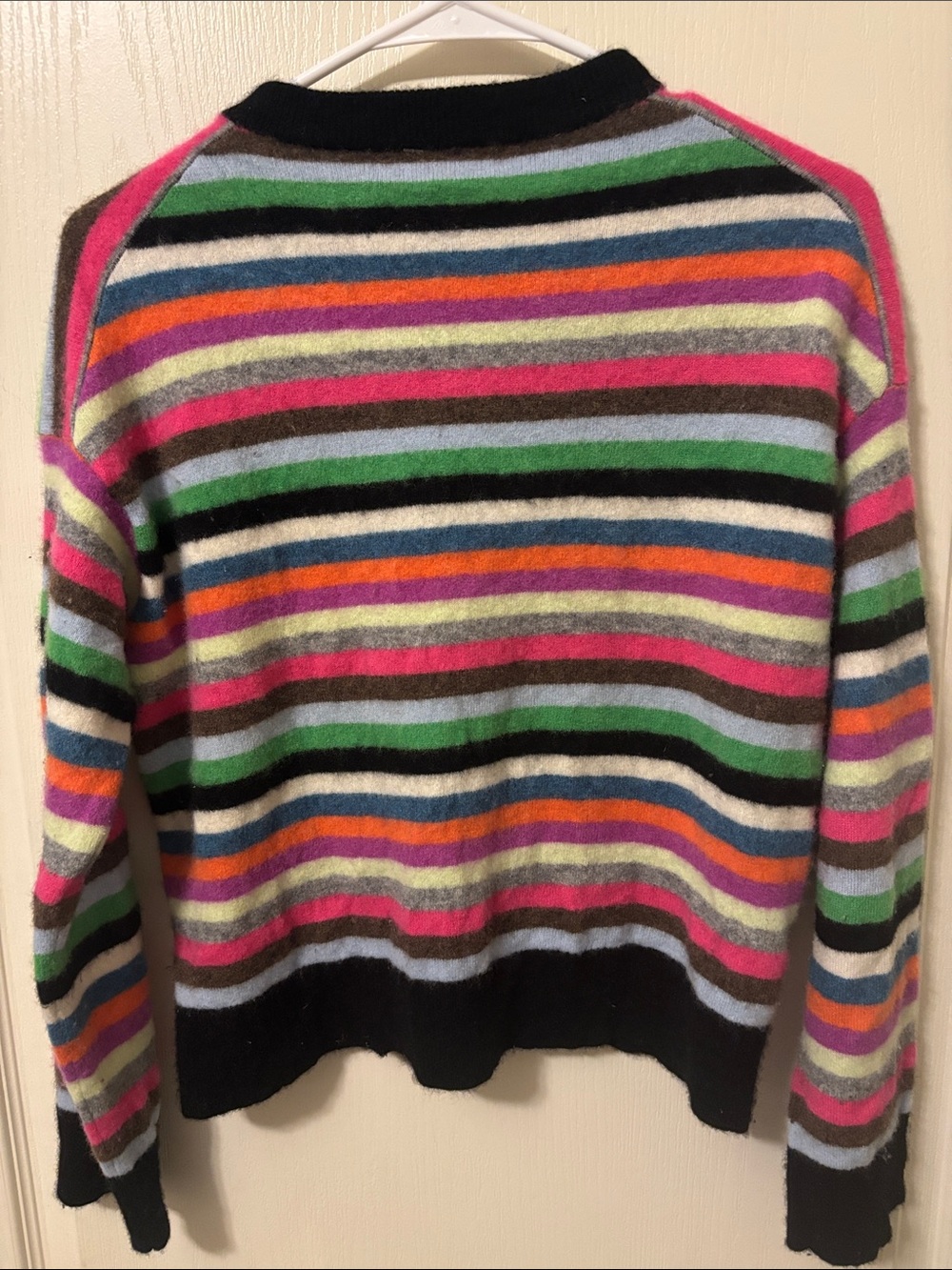 Michael Stars Multicolor Striped Cashmere Sweater - Picture 5 of 5